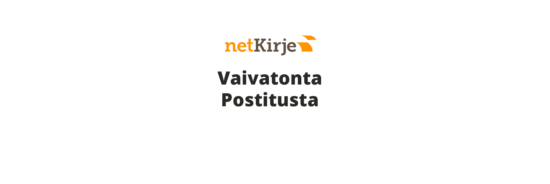 netKirje – vaivatonta postitusta